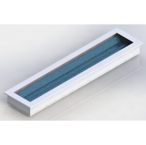 LUMINÁRIA SALA LIMPA COM ABERTURA SUPERIOR