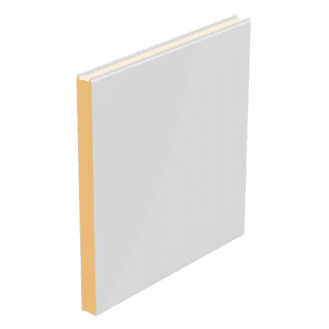 PAINEL FRIGO SL PIR AP 50 MM RAL9003 0,50X0,50 MM - COD 375