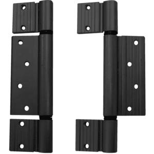 DOBRADIÇA TRIPLA P/PERFIL PRETO - COD 378